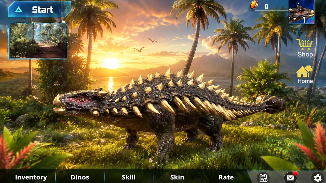 Ankylosaurus Dino Simulator official screenshot 3