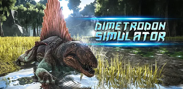 Dimetrodon Simulator promotional artwork