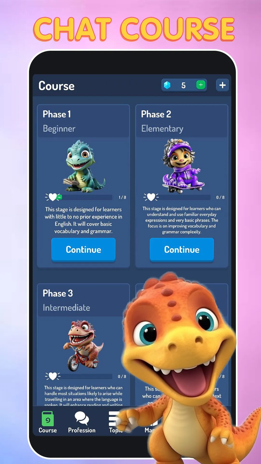 Dino Talk - Dino Lingo official screenshot 1