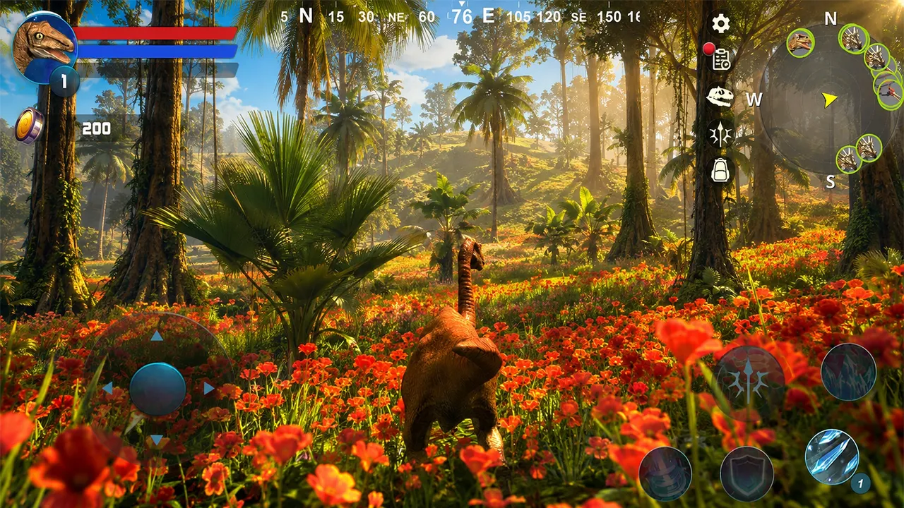 Gallimimus: Fastest Dino Sim official screenshot 1