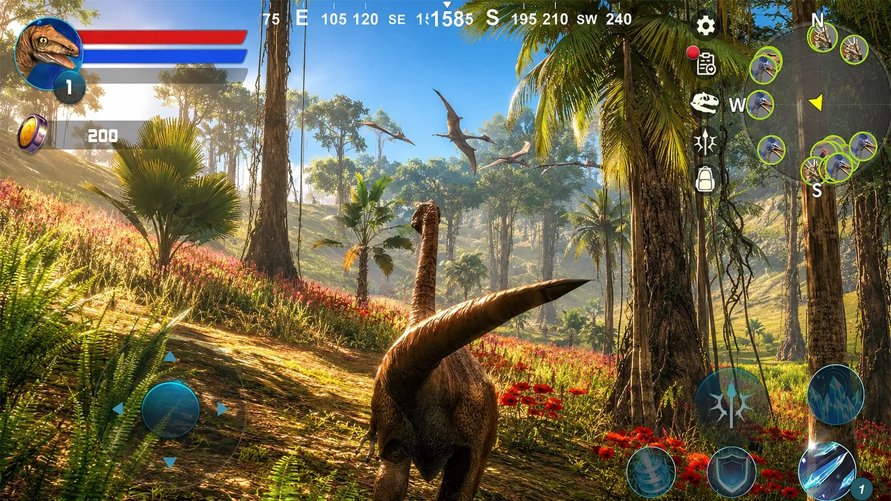 Gallimimus: Fastest Dino Sim official screenshot 10