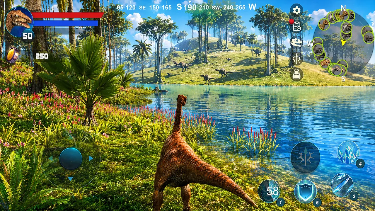 Gallimimus: Fastest Dino Sim official screenshot 6