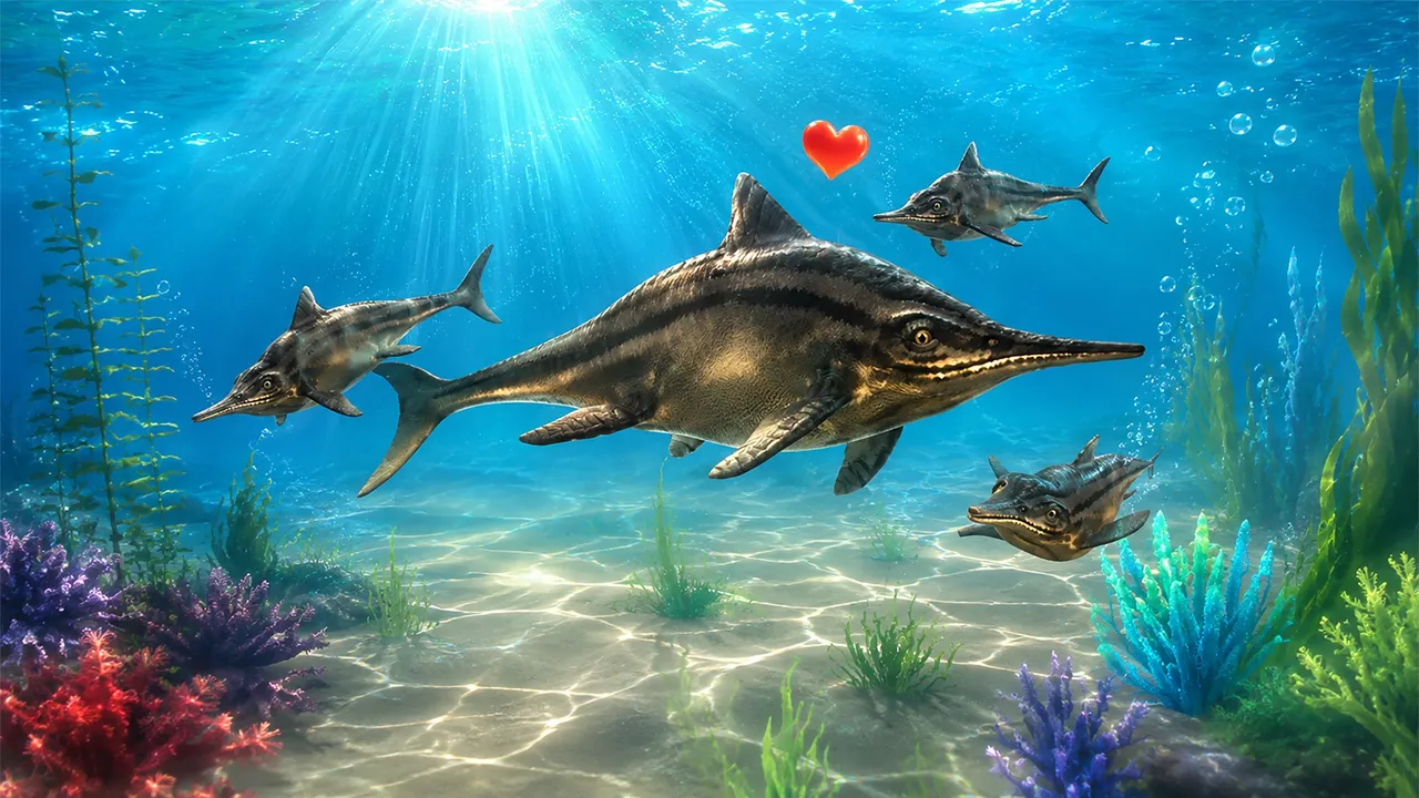 Ichthyosaurus: Ocean Dino Sim official screenshot 2