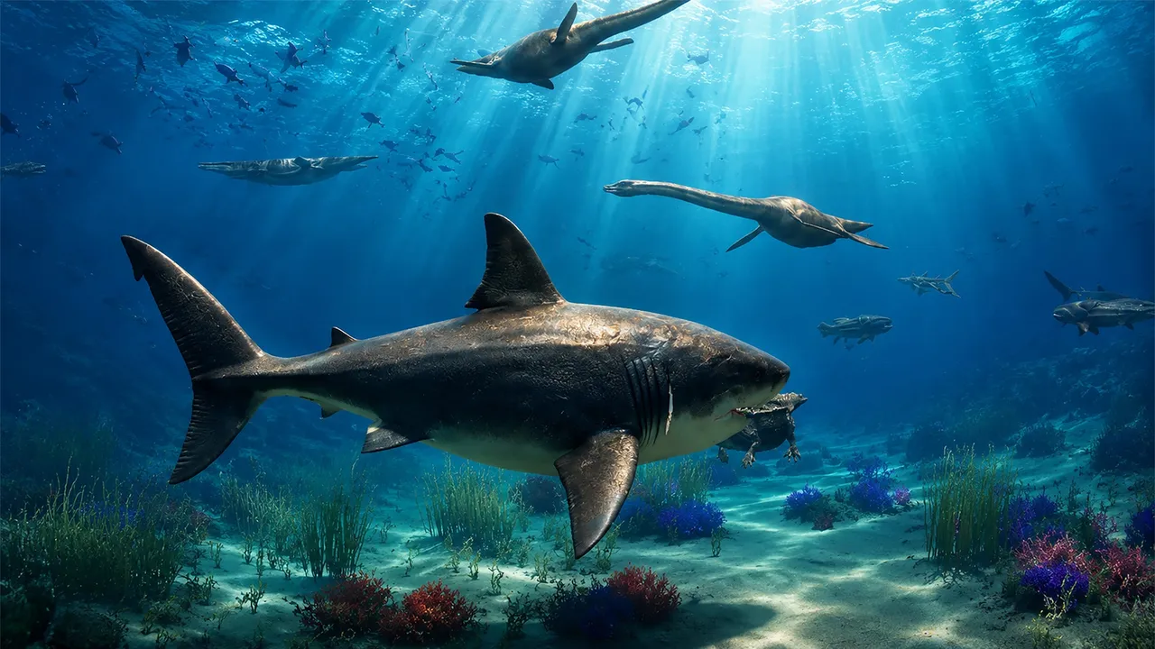 Megalodon Dino Survival Sim official screenshot 14
