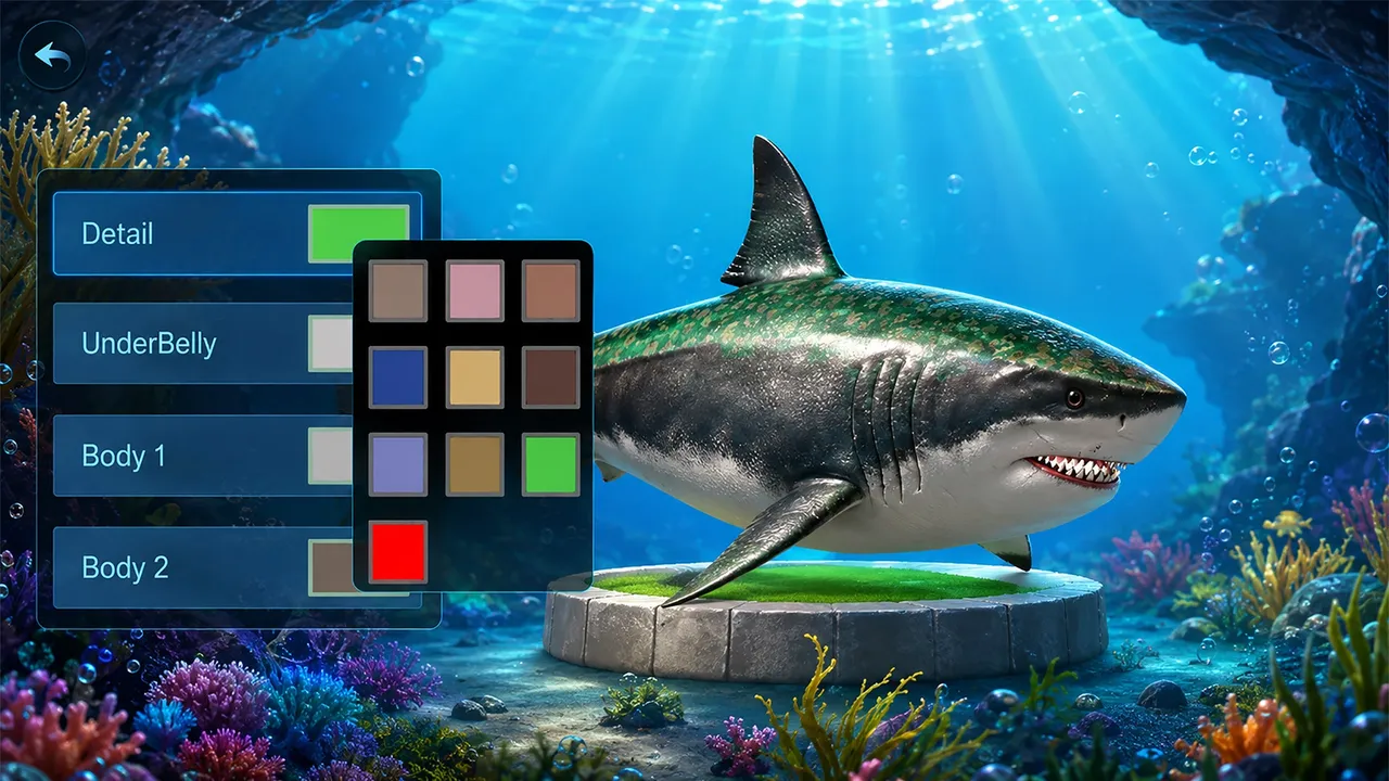 Megalodon Dino Survival Sim official screenshot 15