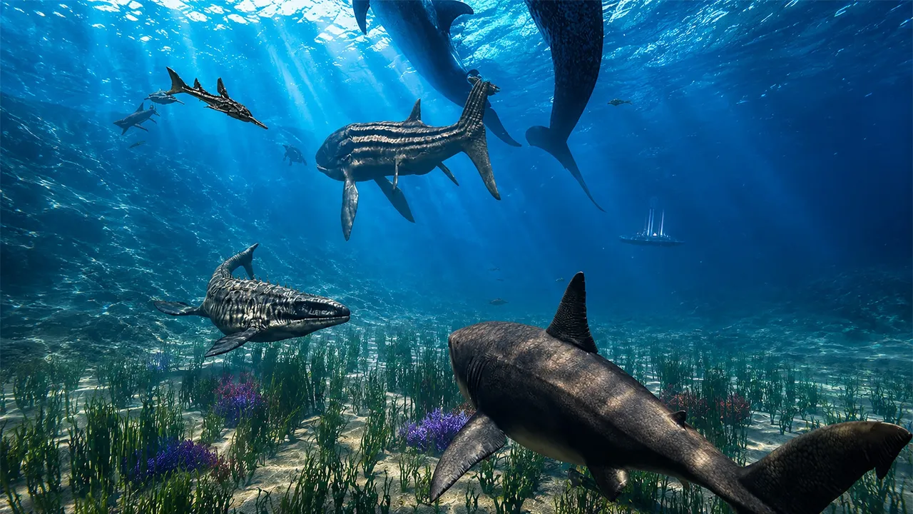 Megalodon Dino Survival Sim official screenshot 5
