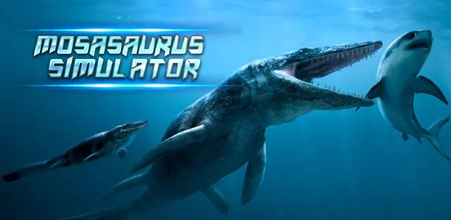 Mosasaurus Dino Simulator promotional artwork