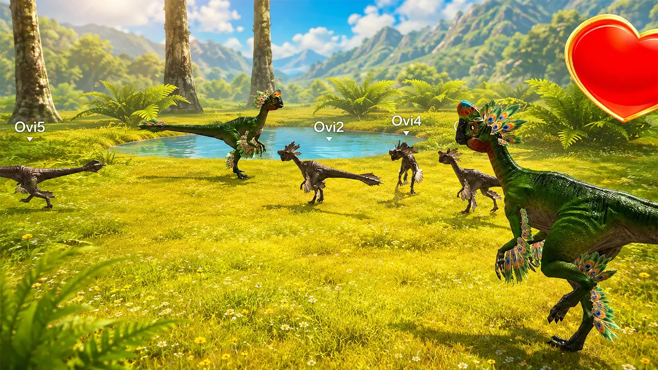 Oviraptor: Feathered Dino Sim official screenshot 3