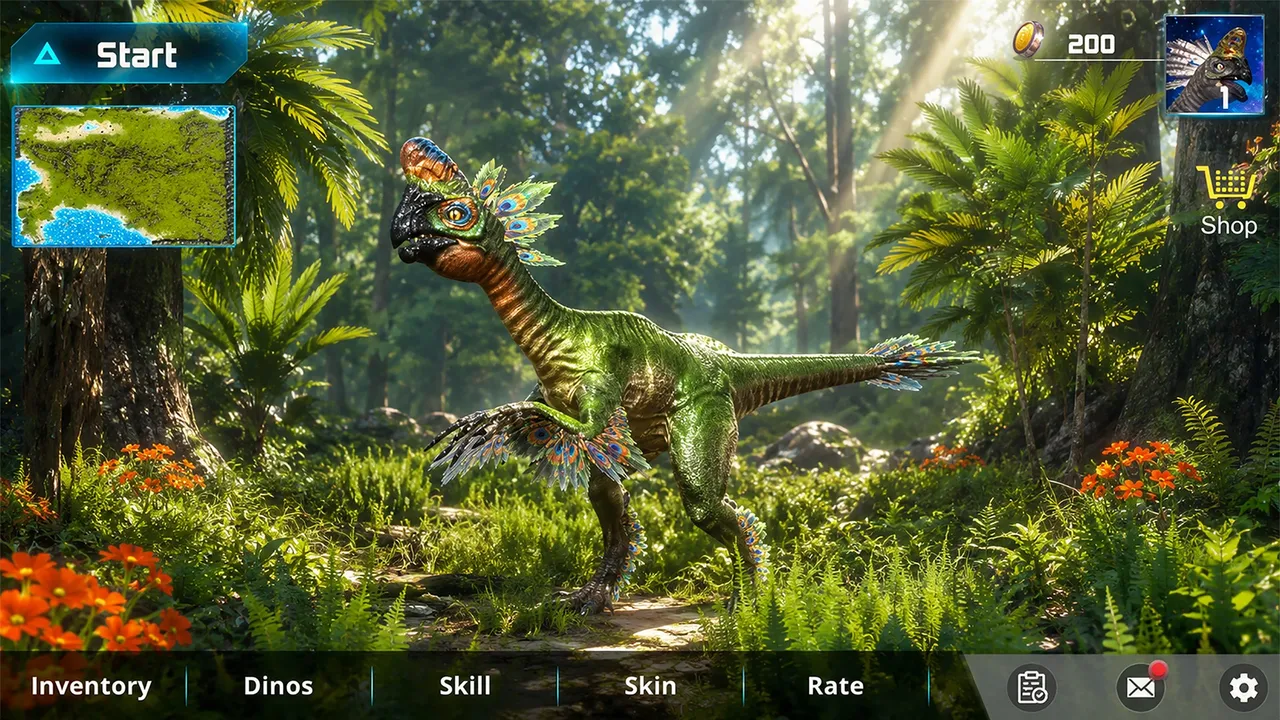 Oviraptor: Feathered Dino Sim official screenshot 5