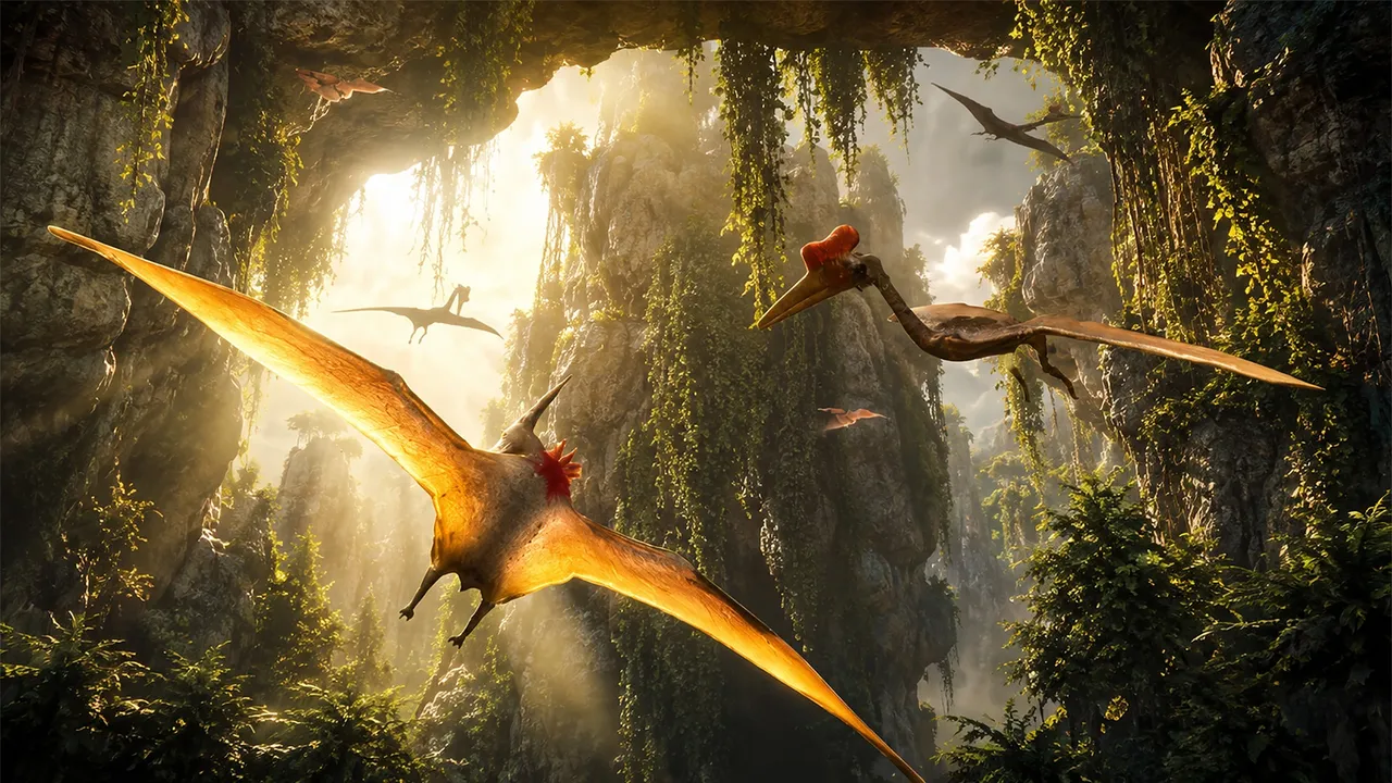 Pteranodon:Flying Dinosaur Sim official screenshot 11