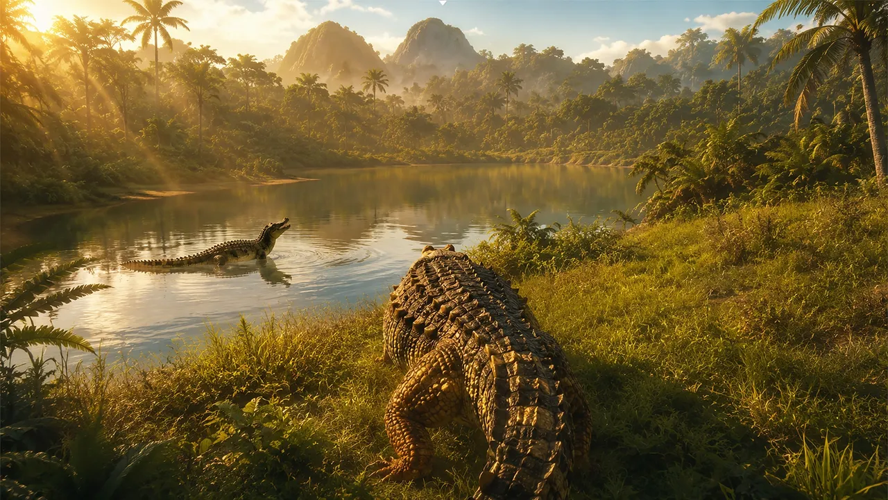 Sarcosuchus Dinosaur Simulator official screenshot 1