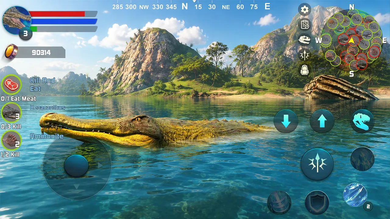 Sarcosuchus Dinosaur Simulator official screenshot 22