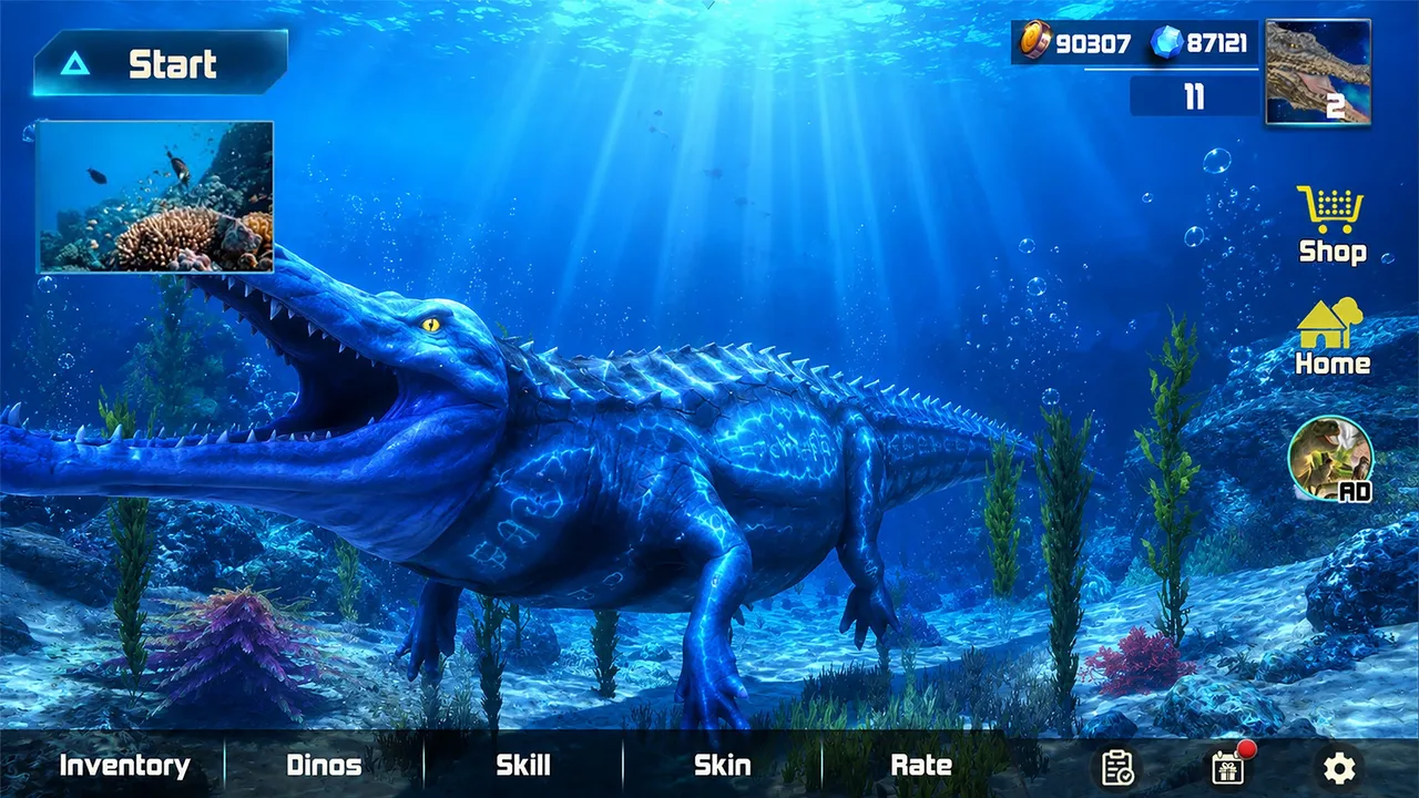 Sarcosuchus Dinosaur Simulator official screenshot 23