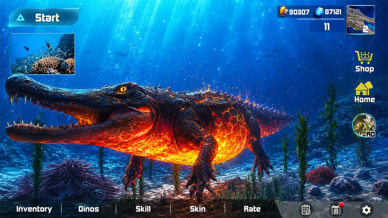 Sarcosuchus Dinosaur Simulator official screenshot 6
