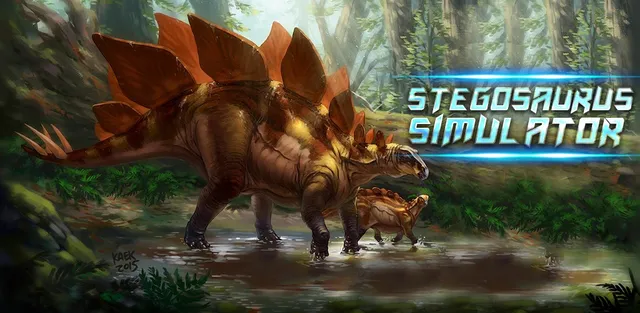 Stegosaurus: Plate Dino Sim promotional artwork