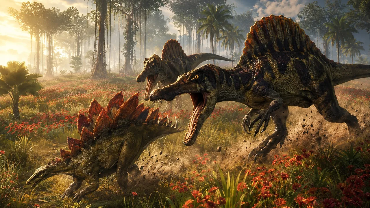 Stegosaurus: Plate Dino Sim official screenshot 12