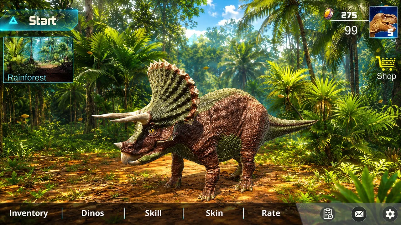 Styracosaurus: Horned Dino Sim official screenshot 12