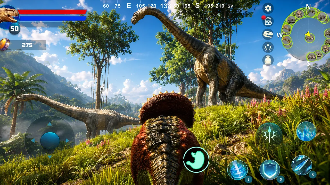 Triceratops Dinosaur Simulator official screenshot 1